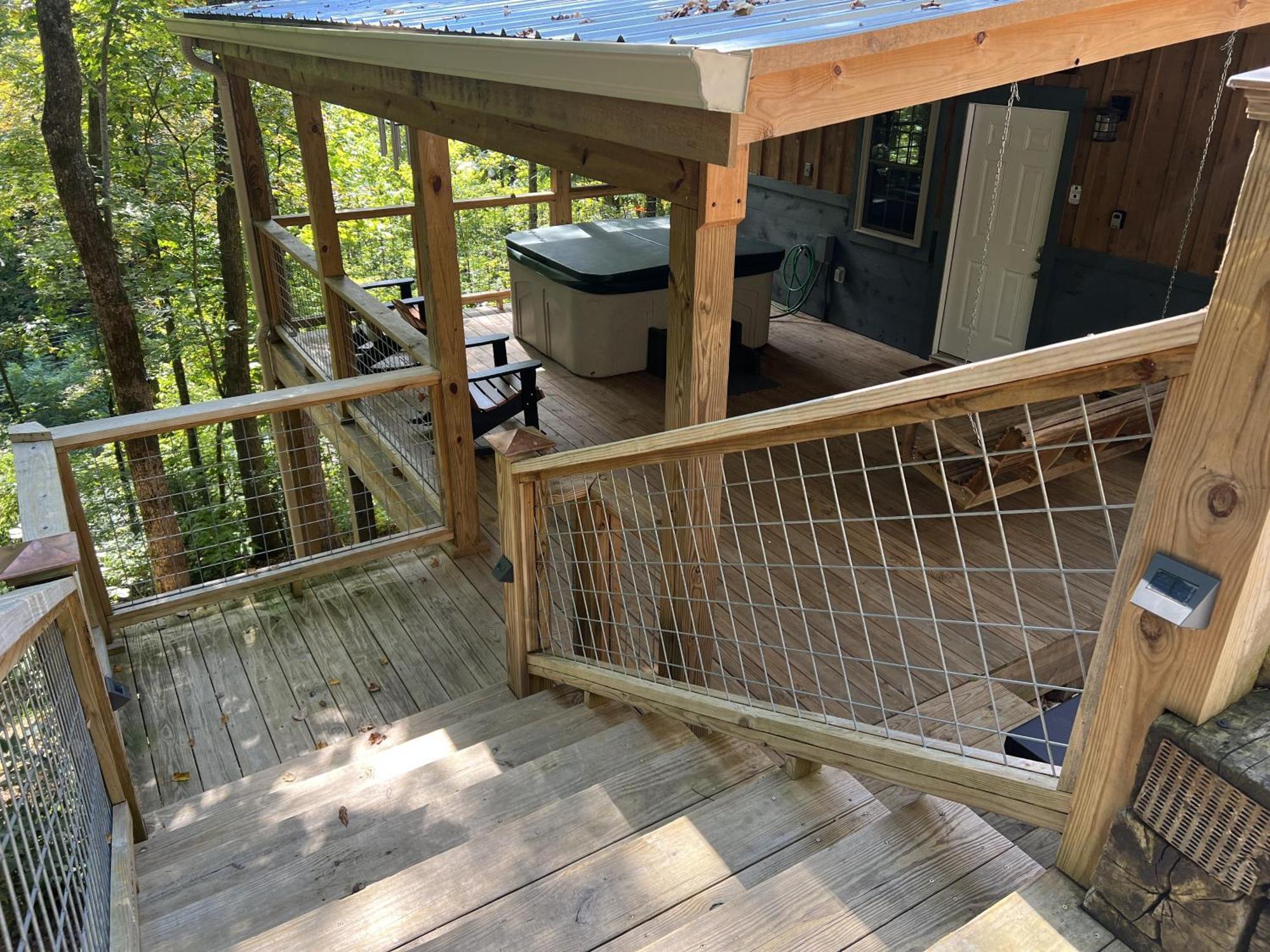 גטלינבורג Bigfoots Hideaway Cabin מראה חיצוני תמונה